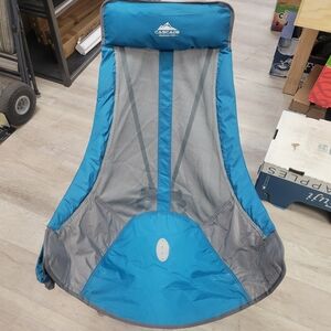 Cascade Blue and Gray Mesh Chair